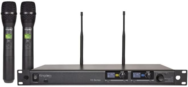 Kingdom Wireless Mic System with 2 Handhelds