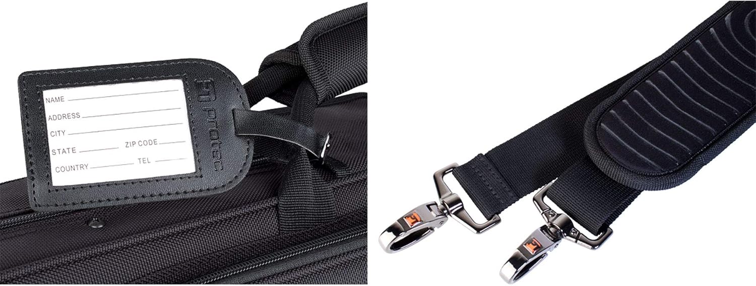 Protec Bb Clarinet Slimline PRO PAC Case, Black, Model PB307