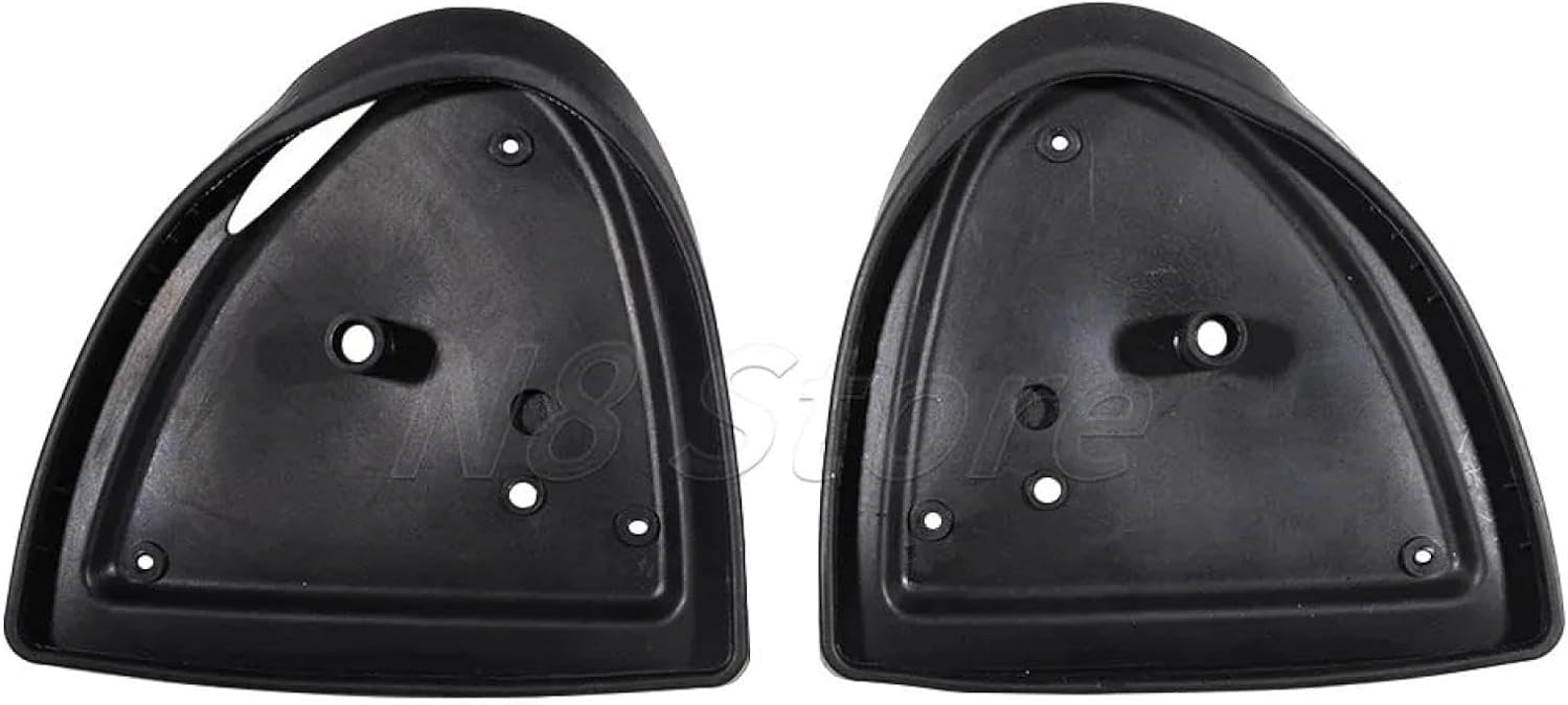 2Pcs Car Exterior Door Mirror Gasket Side Mirror Gasket Seals, for Benz W220 S320 S350 S430 1999-2006 2208110298