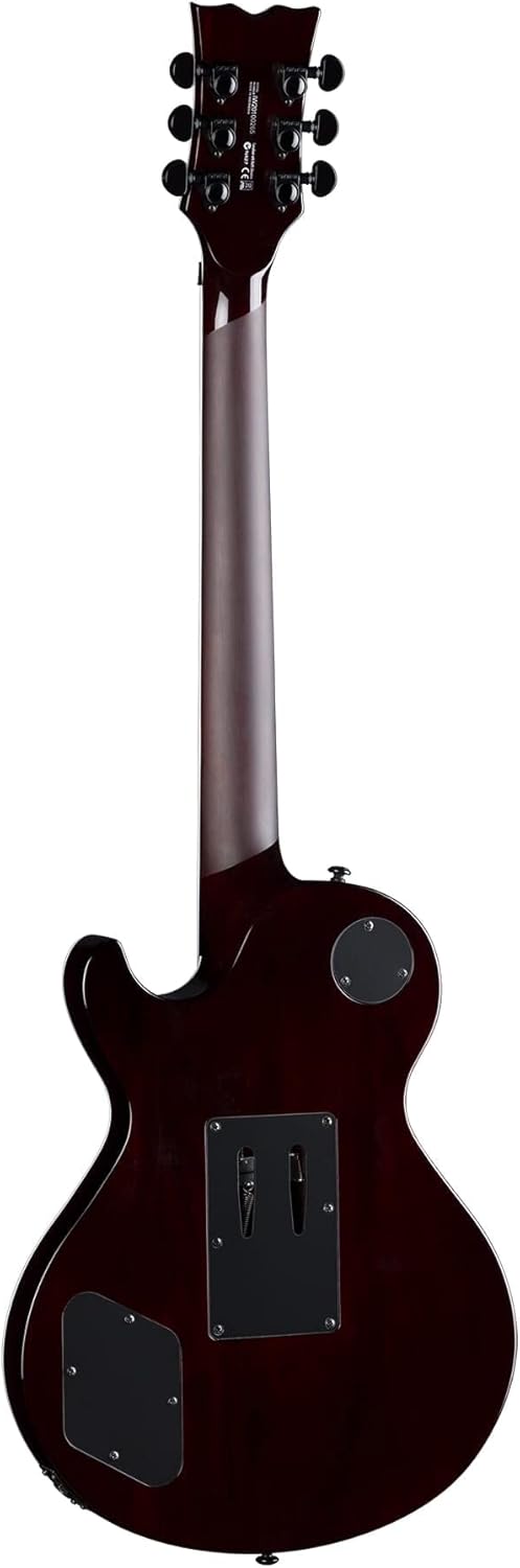 Dean Guitars TB Select Floyd QM - Natural Black Burst TBSELFQMNBST