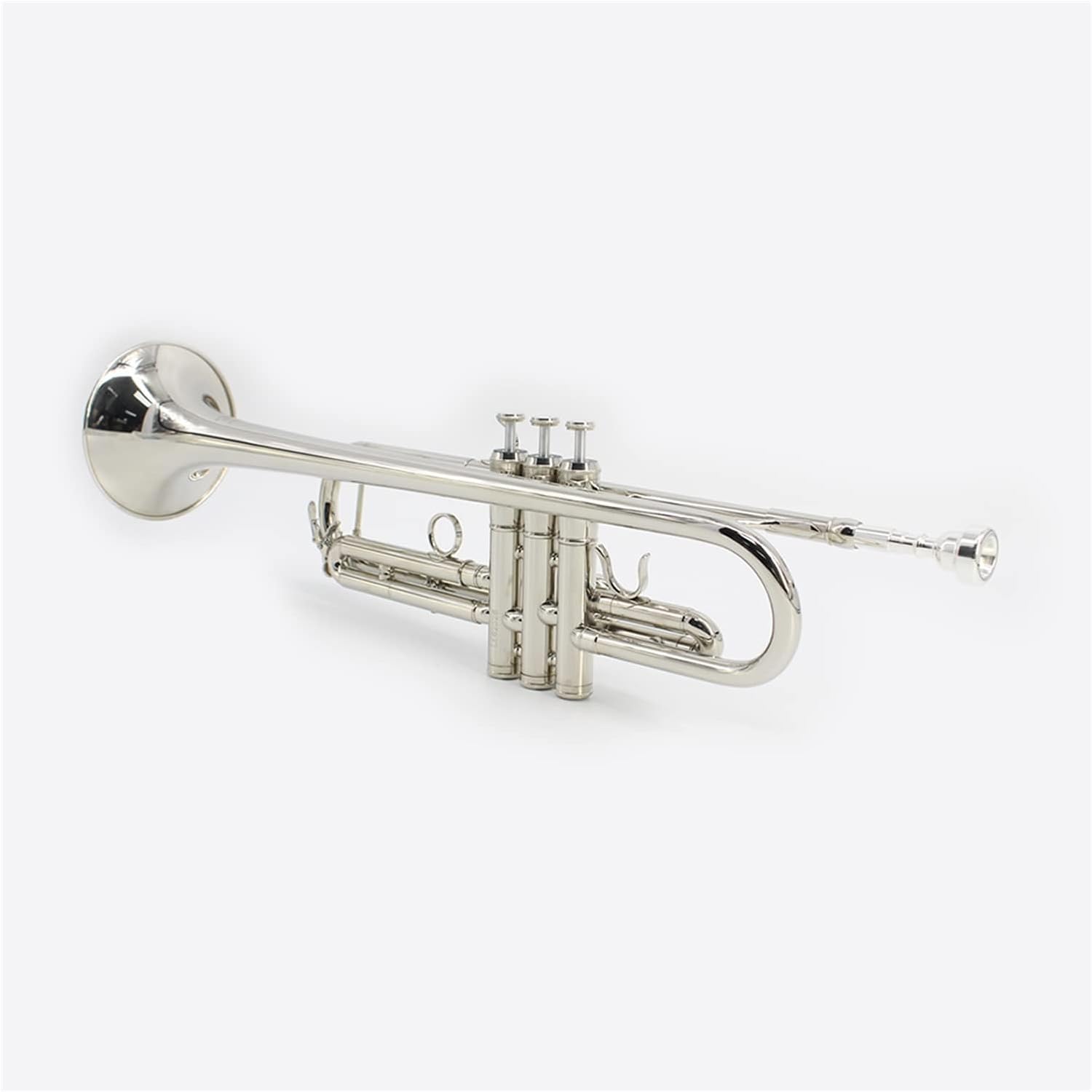 TSTS Gold Lacquer Trumpet Bb Flat Brass Wind Instruments with Case Gloves Mouthpiece Professional Trumpet