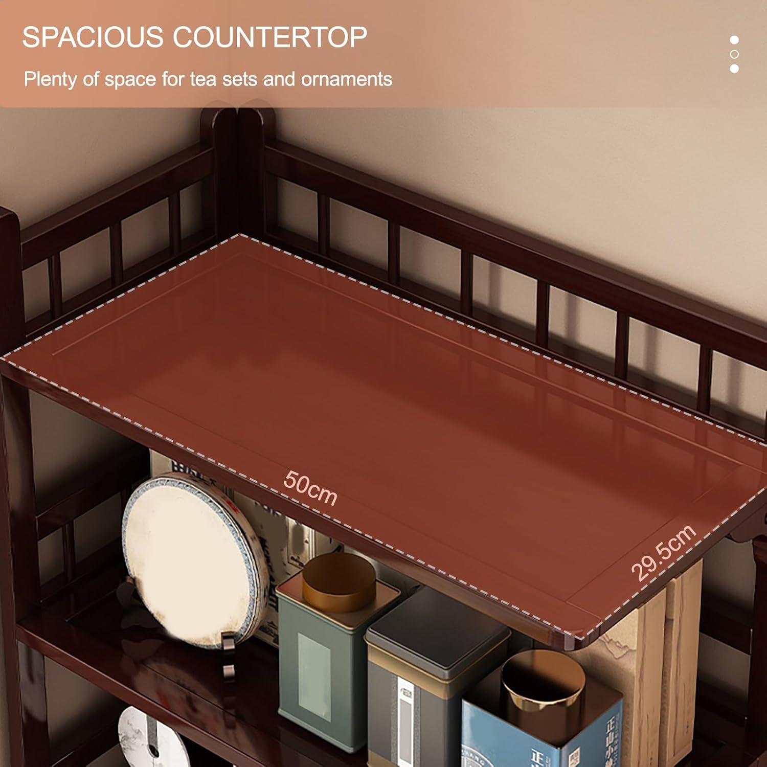 Corner Bookshelf 6 Tier Modern Storage Shelves Tall Bookcase, Corner Bookcase with Doors Book Organizer Hutch for Dorm Office College