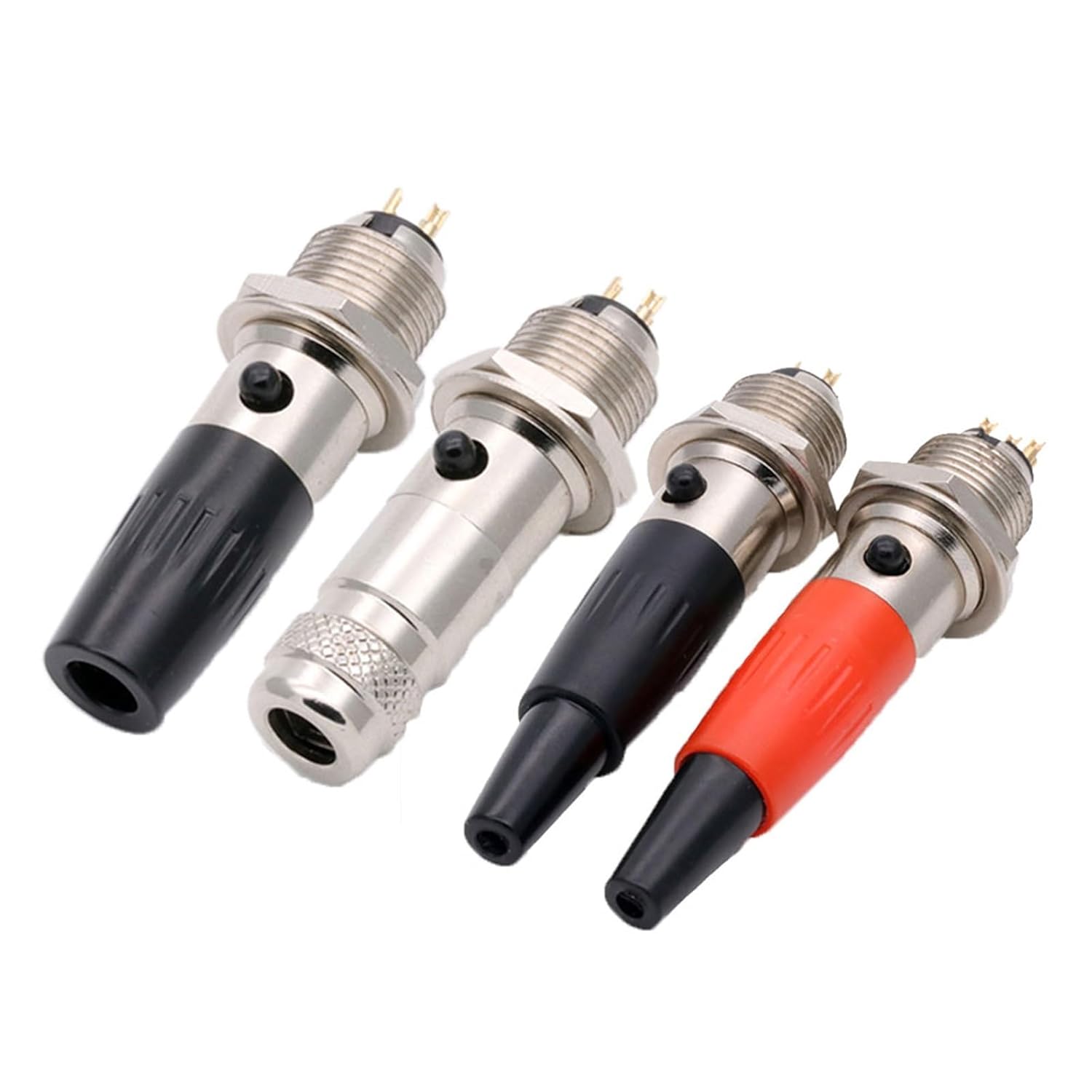 10Sets/lot Mini XLR 3 4 5 6 Pin Female Plug+ Male Socket Small XLR Audio Microphone MIC Adapter Soldering Wire Connector (Color : 10xM 10xF 6P-01)