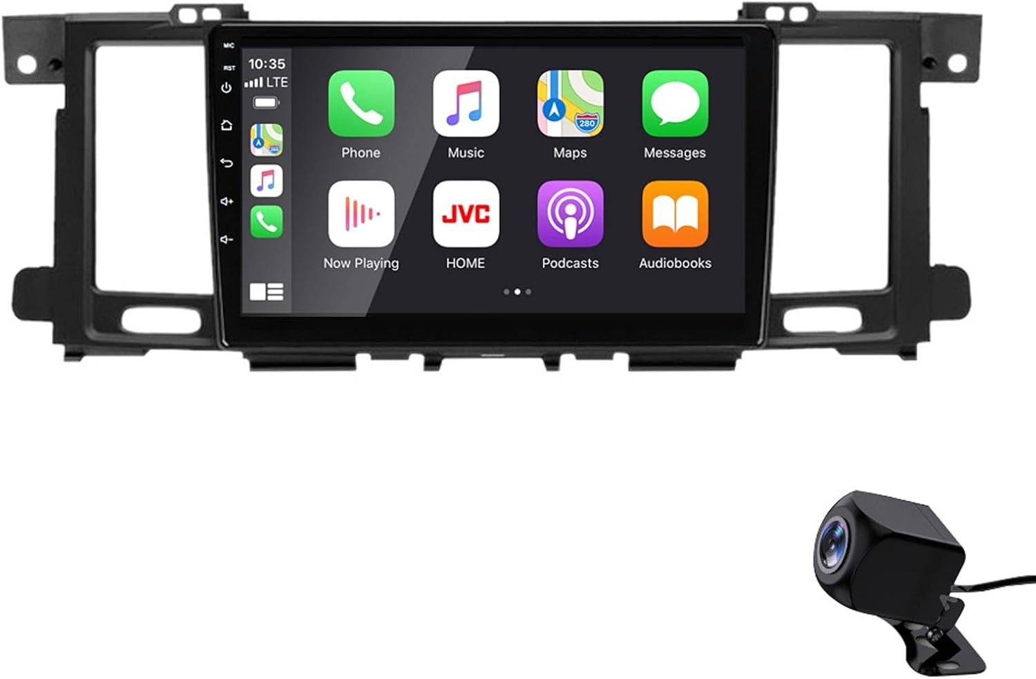 Car Audio for Nissan Patrol 2010-2020 with Wireless CarPlay and Android Auto, Car Stereo with SWC 9