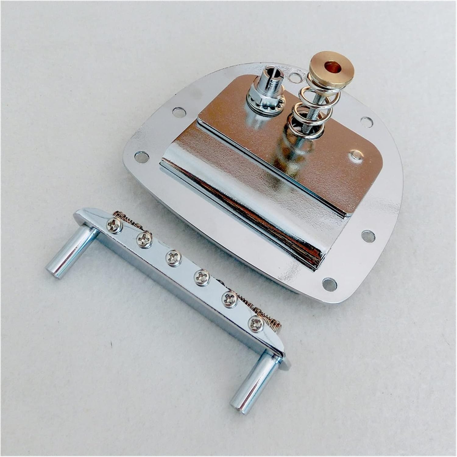 Chrome Guitar Tremolo for Bass Guitar Repaclement Guitar Bridge Electric Guitar Bridge