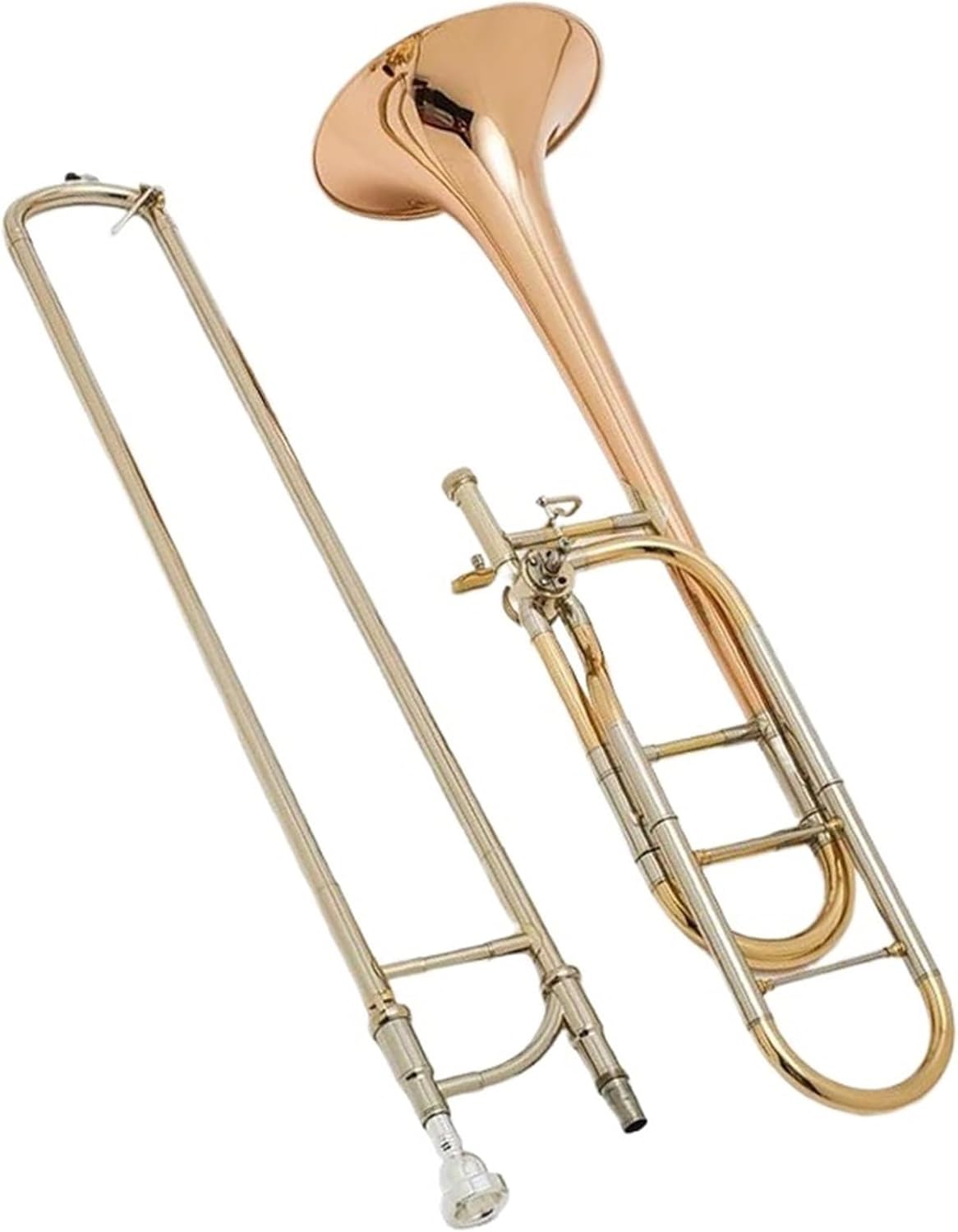 Professionals euphonium Performance Musical Instrument Tenor Trombone Yellow Brass Material, Gold Lacquer Finish