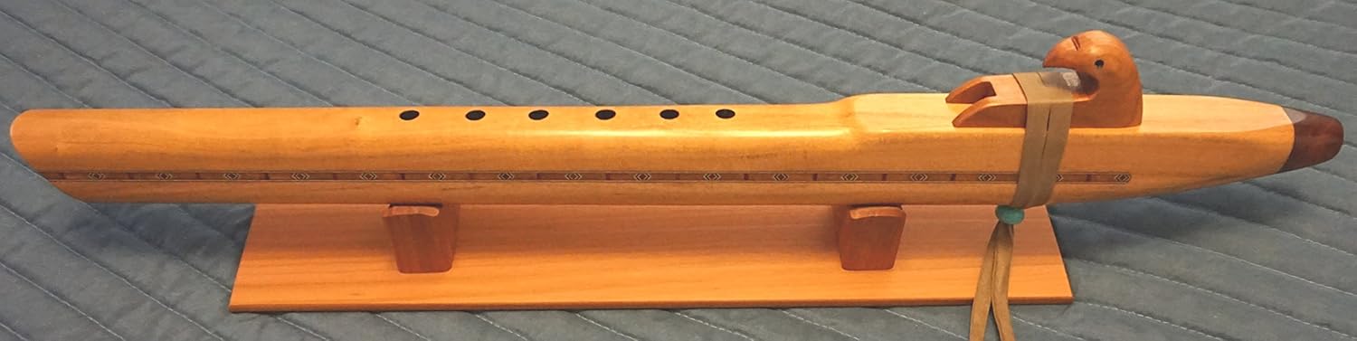 Native American Flute - Cherry - Spiritual Healing - Deep Key Low D