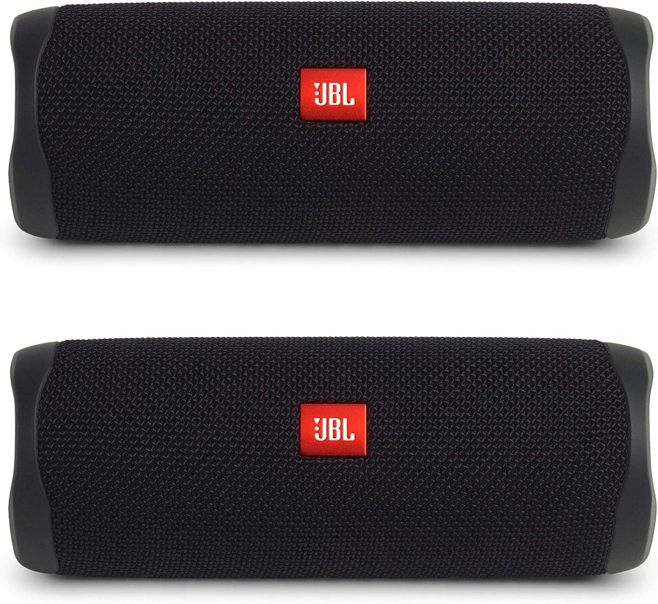 JBL Flip 5 Bundle, Black (Pack of 2)