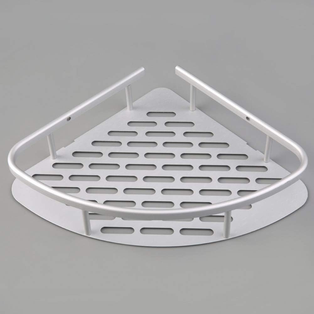 Bathroom Corner Stand Aluminum Bathroom Corner Shelf Shower Wall Mount Corner Shelf Holder Bathroom Accessories Storage Organizer Tool Storage Basket