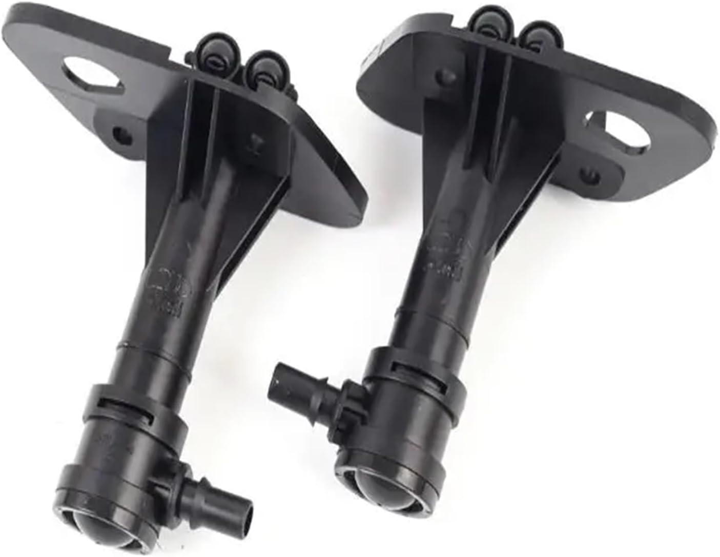 Left + Right Car Headlight Washer Nozzle Headlamp Sprayer Compatible With Q7 2013-2016 Oem No. 4m0 955 101a 4m0955101a 4m0 955 102a 4m0955102a
