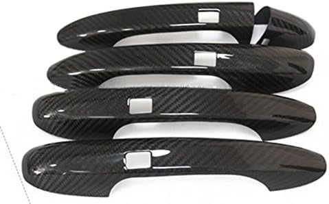 New Carbon Fiber Handle Covers for Mercedes Benz GLE Coupe 2015-2017 GLE350 GLE400 GLE450 (Car Door with Touch Auto Lock)