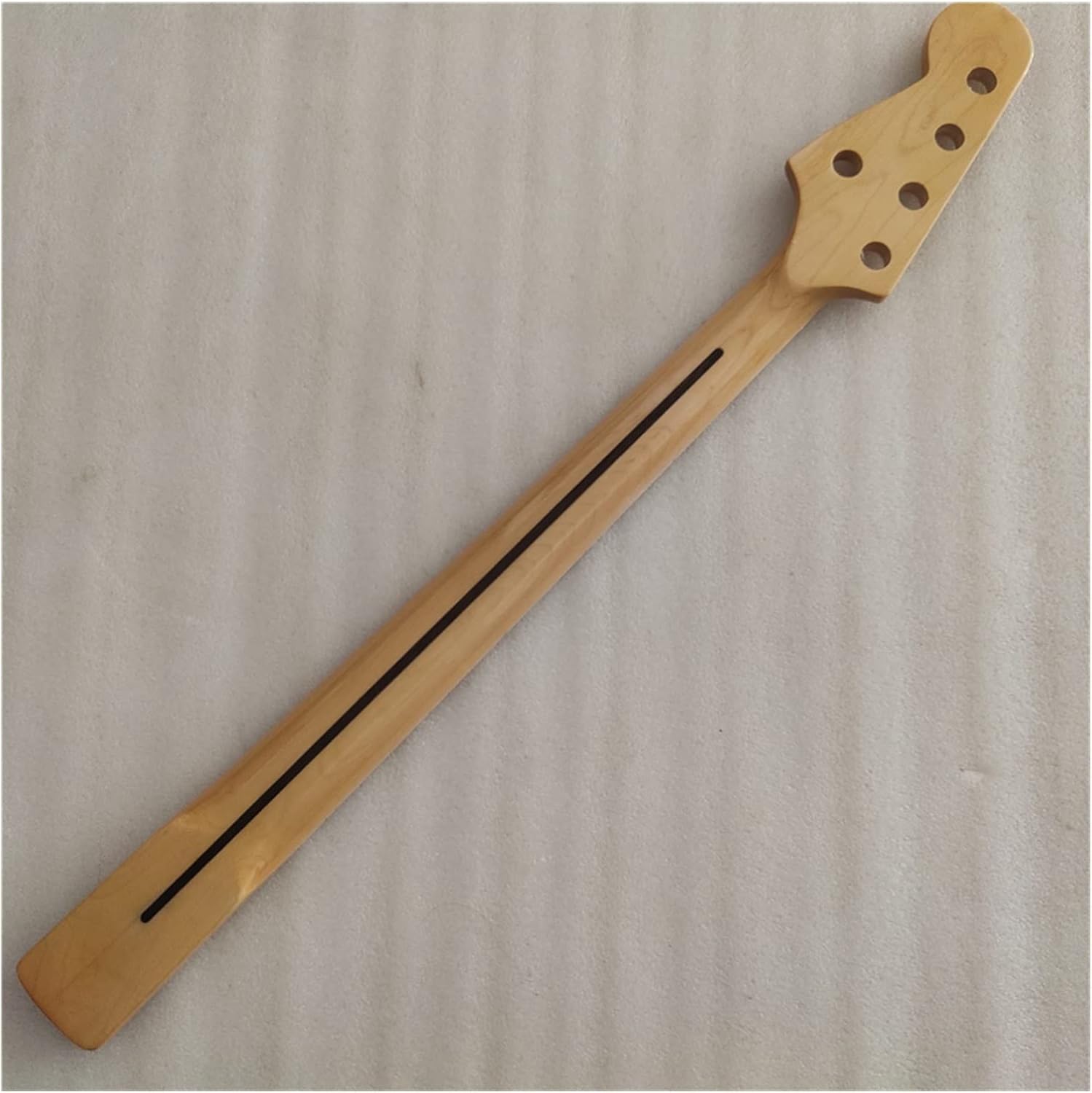 5 String Maple 20 Frets Bass Guitar Neck Part Maple Fingerboard Real Inlay 34 Inch Electric Guitar Neck