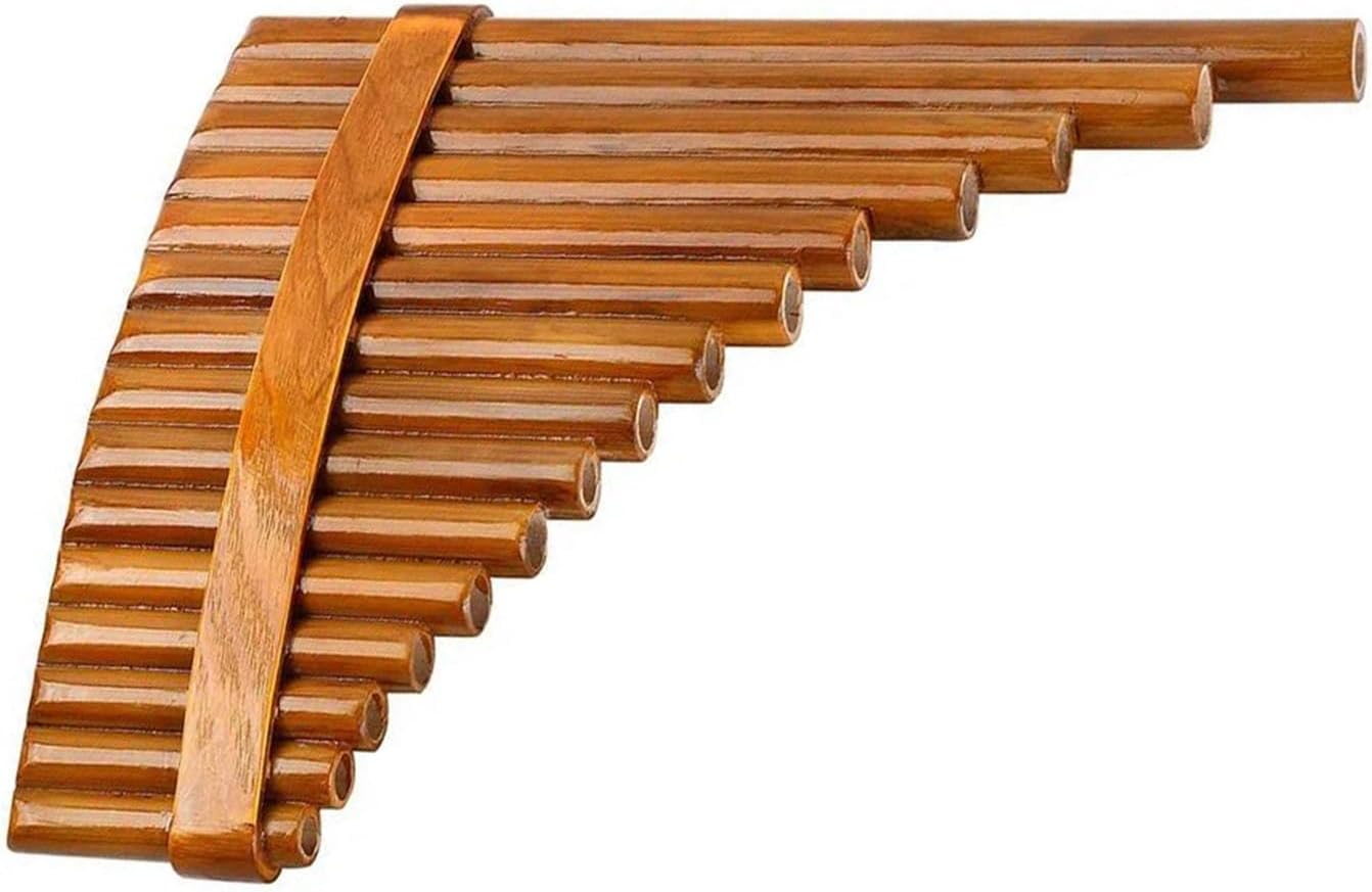 VBDEFRT Pan Flute Musical F-key Woodwind Professional Smooth Surface Traditional Compact Accessory