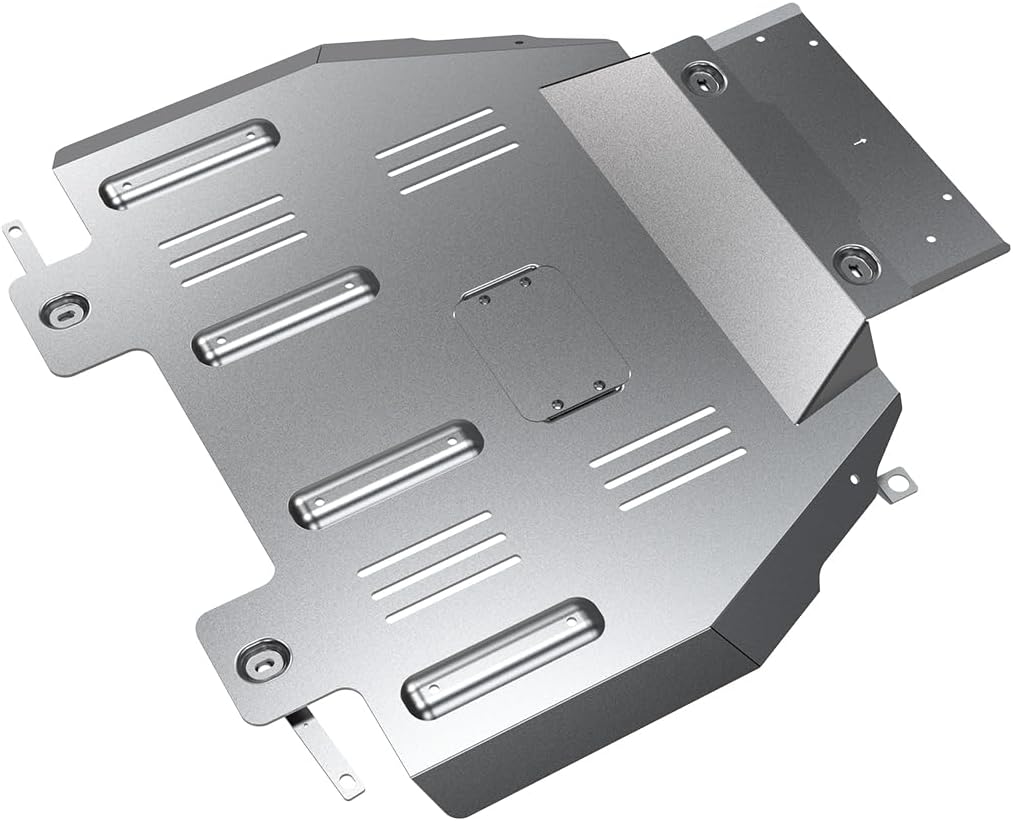 Transmission Skid Plate for Toyota Land Cruiser 250 2024 2025 2026, Heavy Duty Aluminum Under Guard Splash Shield Bolt on Car | No-Drill | Off-Road Rock Guard | Land Cruiser Accessories