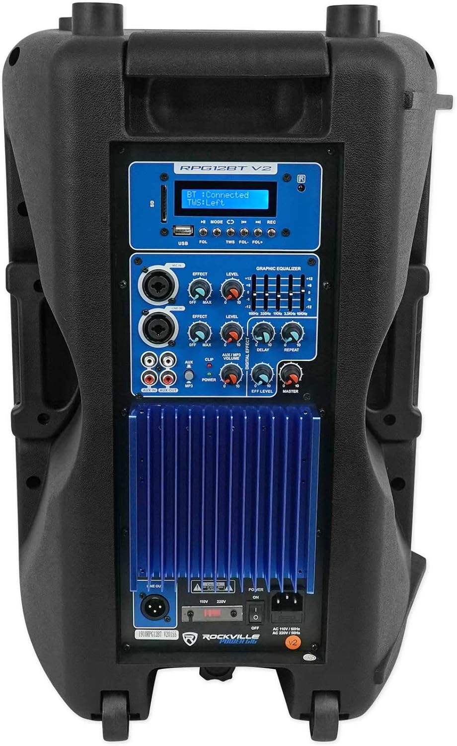 Rockville RPG12BT V2 Bundle: (2) 12