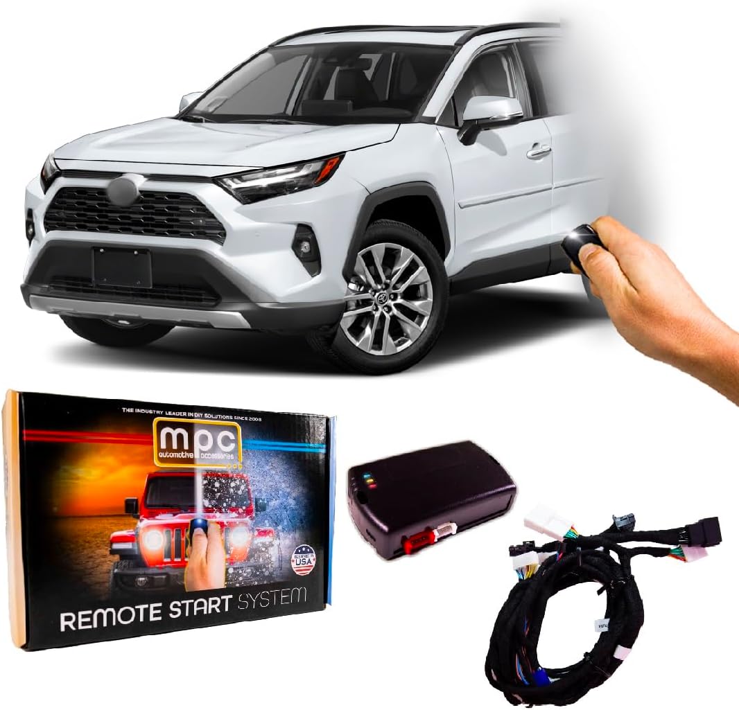 MPC Remote Start Kit Compatible with Toyota RAV4 2022-2024 || Semi Plug and Play || Lock 3X to Start || USA Tech Support