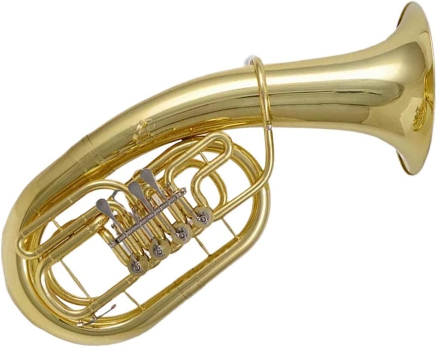 Beginner euphonium B-flat Three-key Alto Horn Four-key Euphonium Tuba Brass Instrument Team Performance(Four-key)