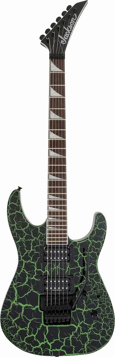 Jackson X Series Soloist SLX Crackle Electric Guitar (Green Crackle)