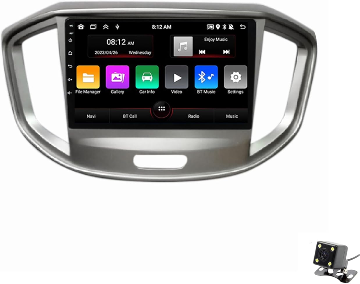 ADMLZQQ Double Din Car Stereo Multimedia with Bluetooth and 9