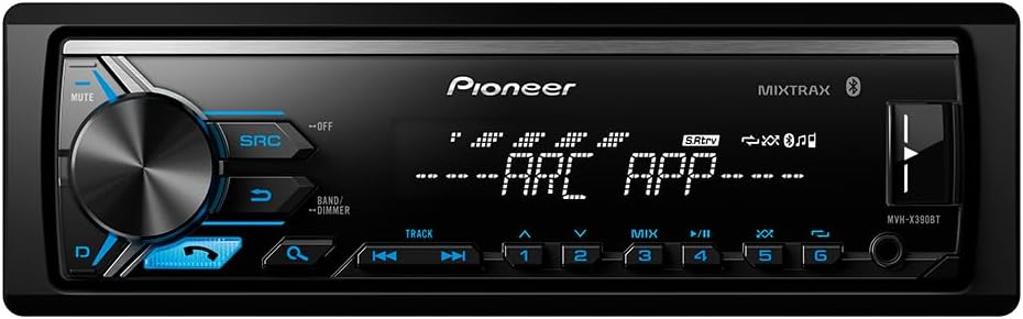 Pioneer MVH-X390BT Digital Media Receiver (Does not Play CDs) (Renewed)