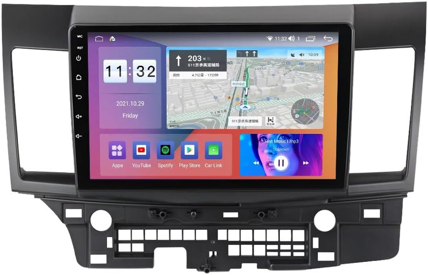 Generic Car Stereo Radio for Mitsubishi Lancer 2007-2012 2G RAM+32G ROM…