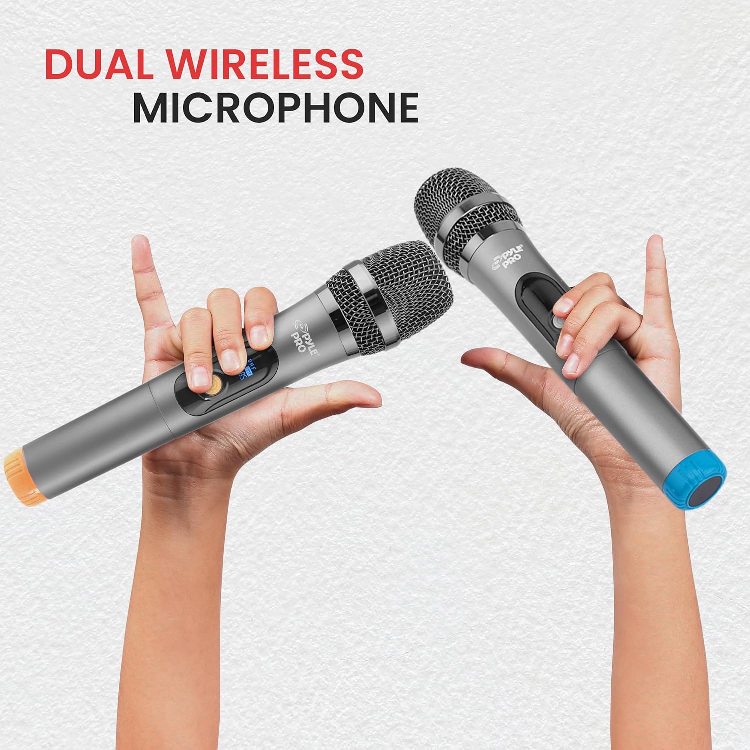 Pyle Portable Karaoke Machine with Wireless Bluetooth Speaker, Touchscreen, Microphone, Wheels & Handle, Supports USB/SD/PC/TV/MP3, Ideal for Parties, Outdoor Events, Home Karaoke & More