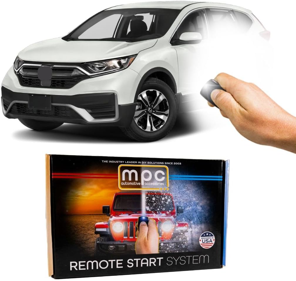 MPC Plug N Play Remote Start Compatible with 2017-2022 Honda CR-V |Push to Start| with T-Harness - Factory Key Activated - Premier USA Tech Support
