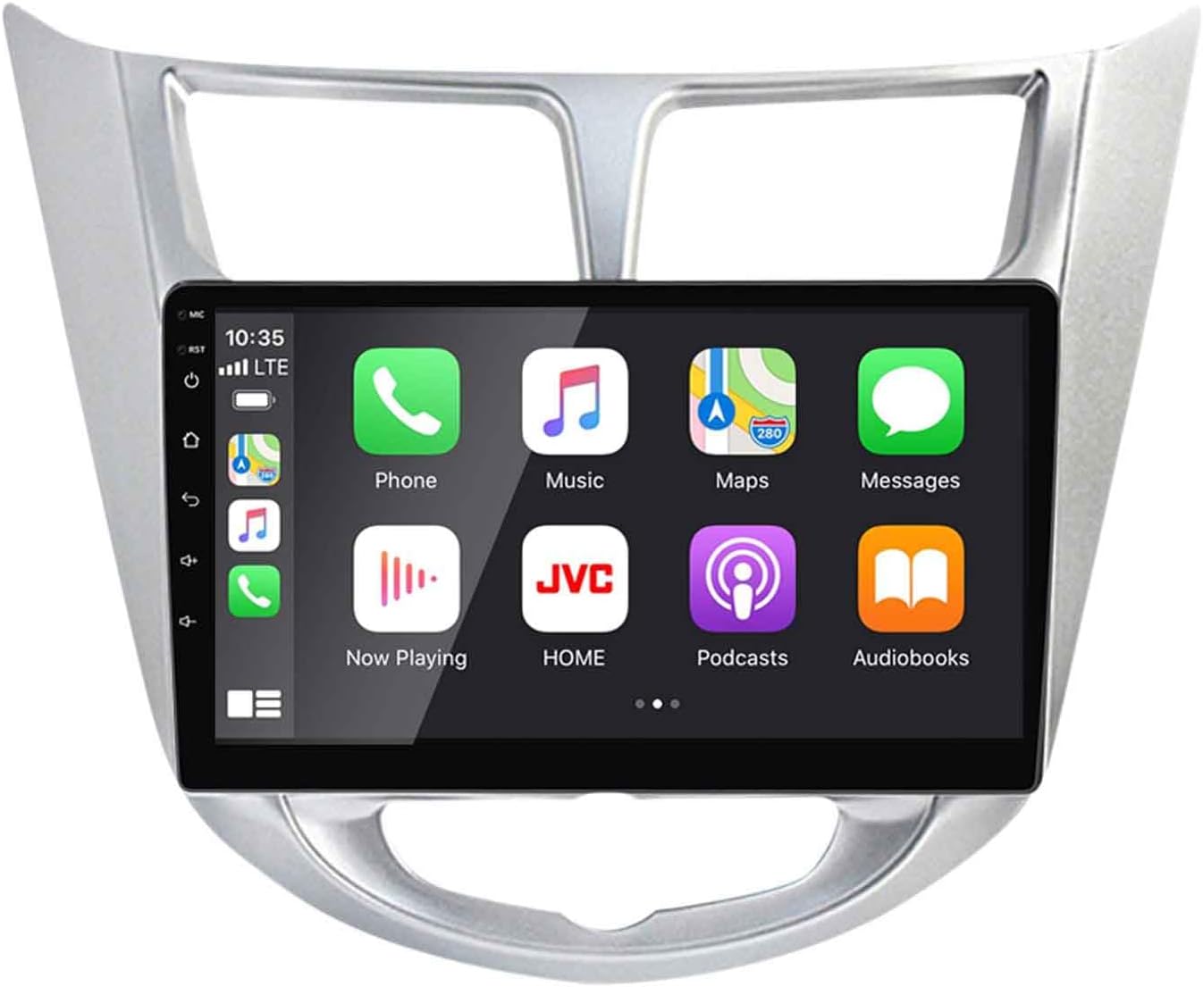 Portable Wireless CarPlay/Android Auto Car Stereo for Car, with 9