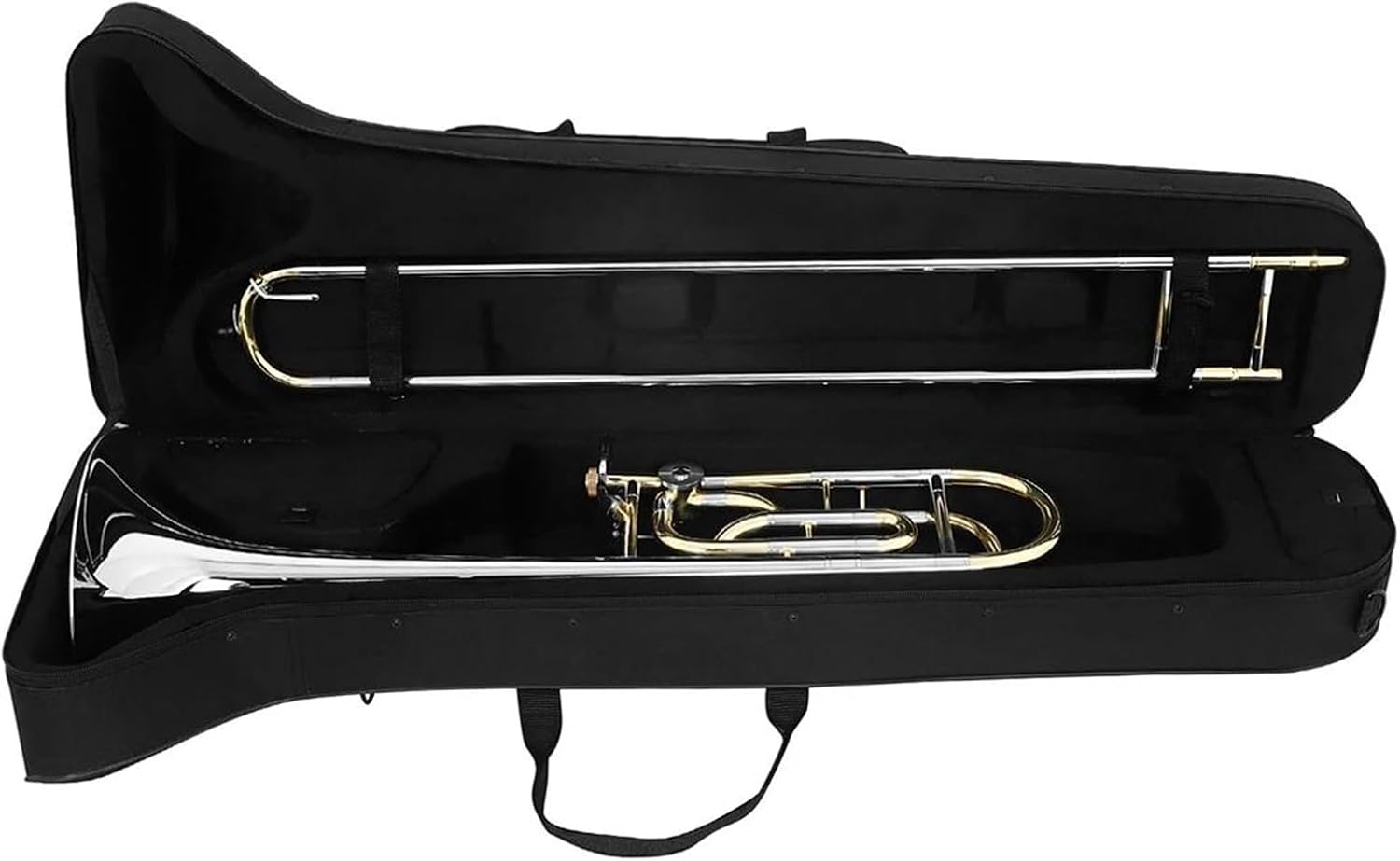 Professionals euphonium Gold Silver Tenor Trombone B Flat Trombone Horn Professional Brass Instrument With Box Cloth Musical Accessories