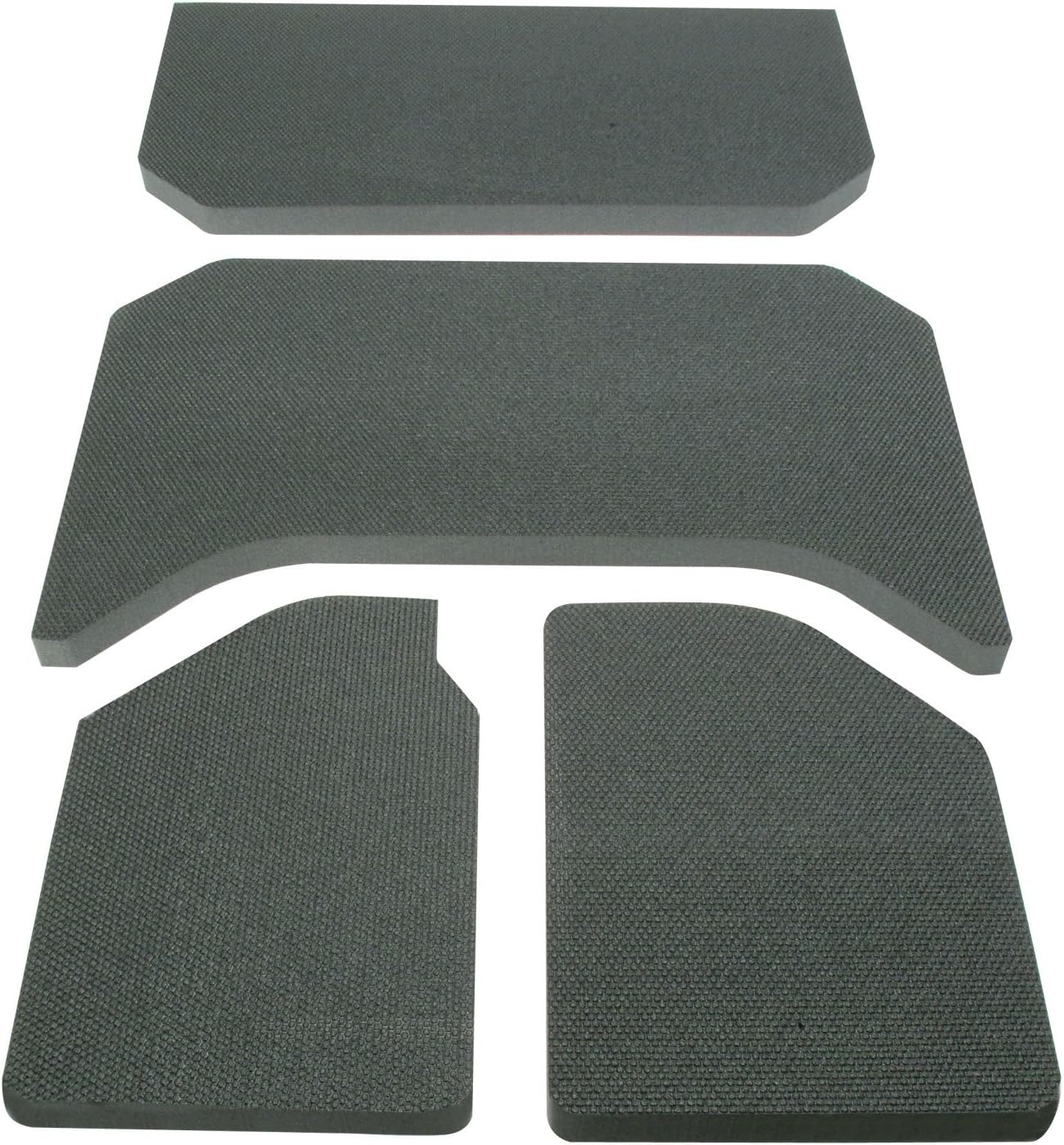 Design Engineering Boom Mat Black Sound Deadening Headliner Compatible with 4-Door Jeep Wrangler JK (2011-2018)