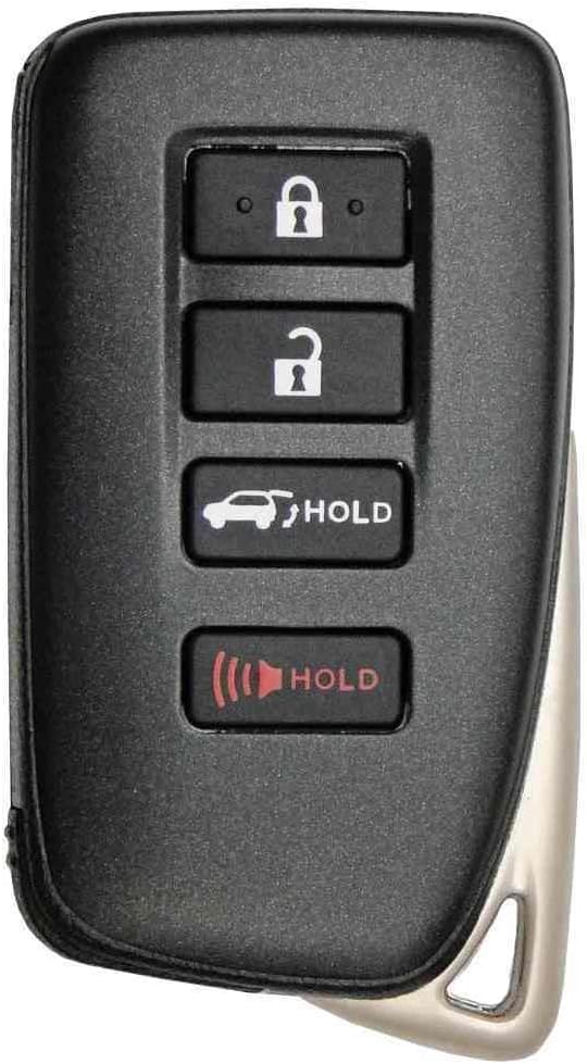Replcament Smart Key Fob Compatible with Lexus RX450h 2019 FCC HYQ14FBB Part Number 89904-0E160 899040E160