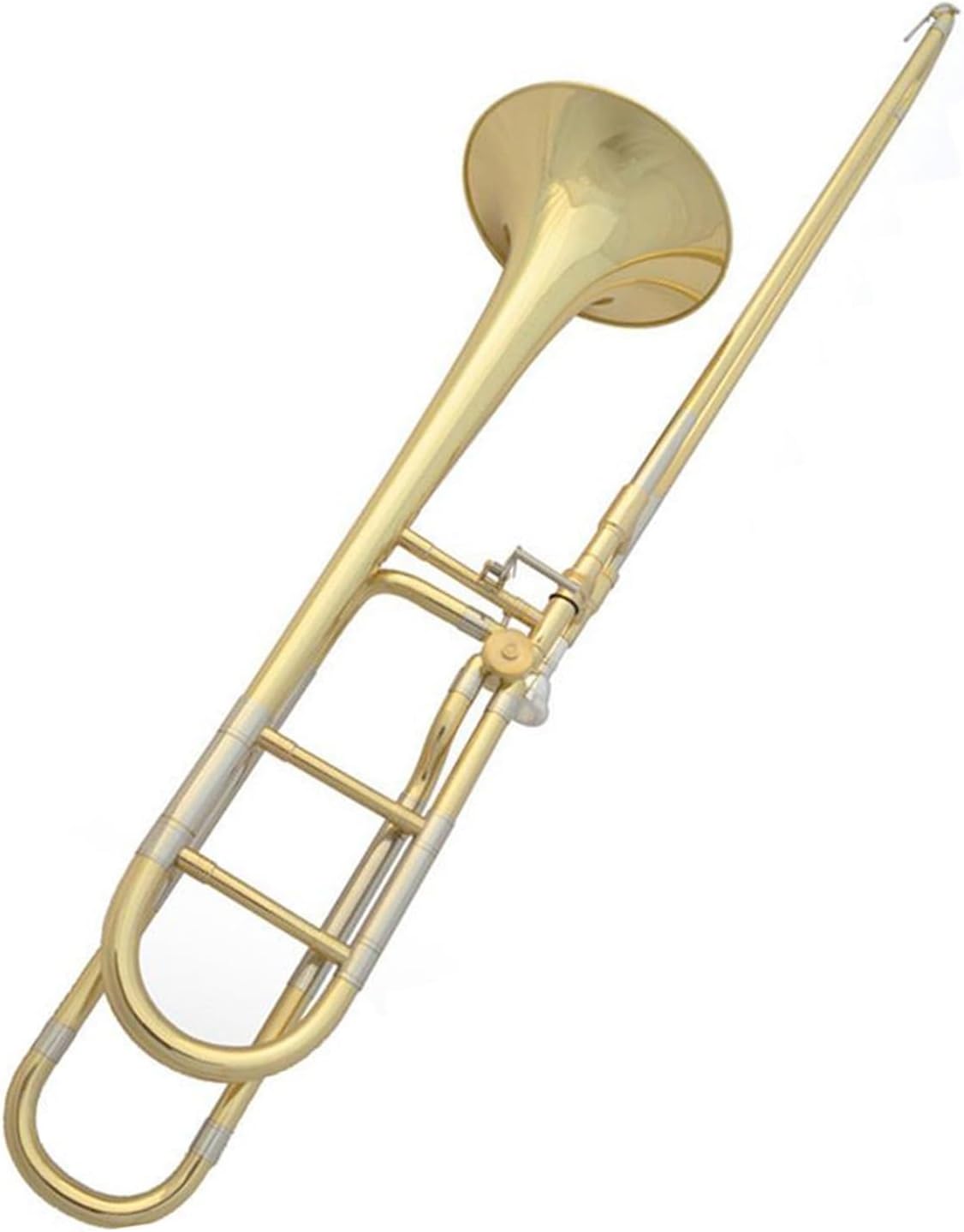 Professional musical instrument B flat tenor trombone suitable for adults