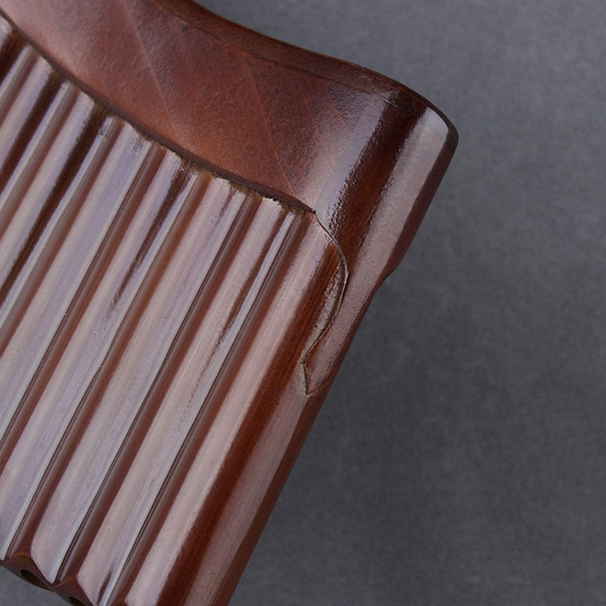 22 Pipes C Key Pan Flute Chinese Traditional Musical Instrument Pan Pipes Easy to Learn (Pan Flute(Right))