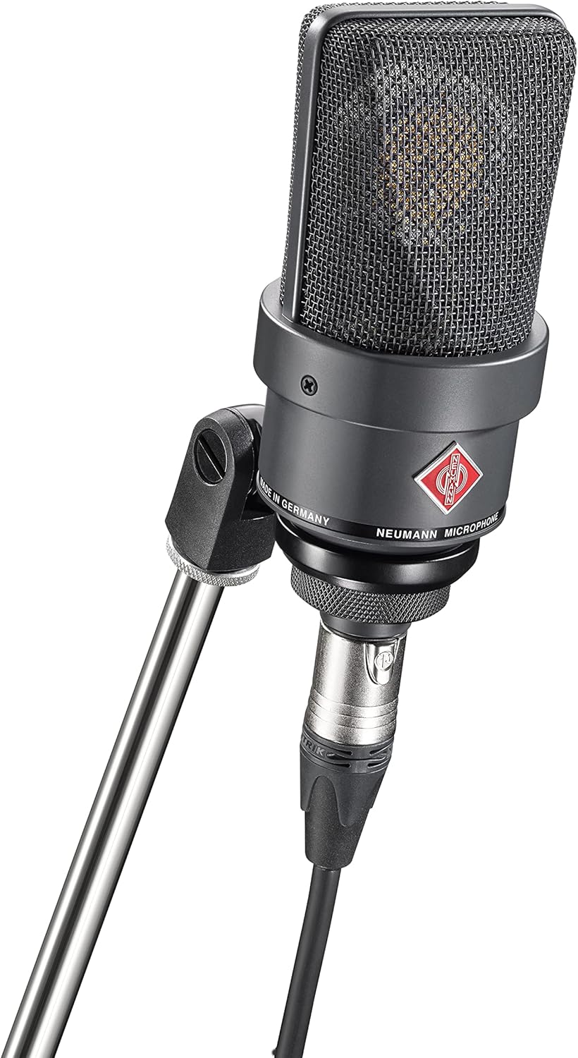 Neumann TLM 103-MT Large Diaphragm Cardioid Microphone, Black, XLR & Neumann EA 4 Shockmount for TLM102, TLm103 TLM107, and Sennheiser MK4