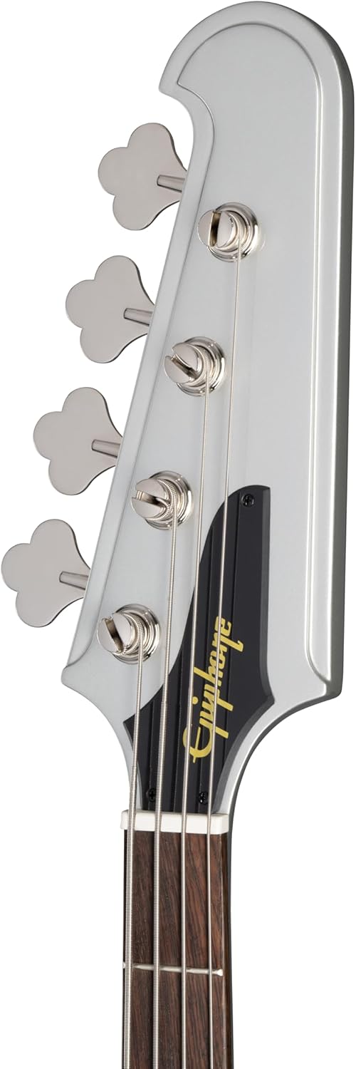 Epiphone Thunderbird 64 Bass, Silver Mist with Bag