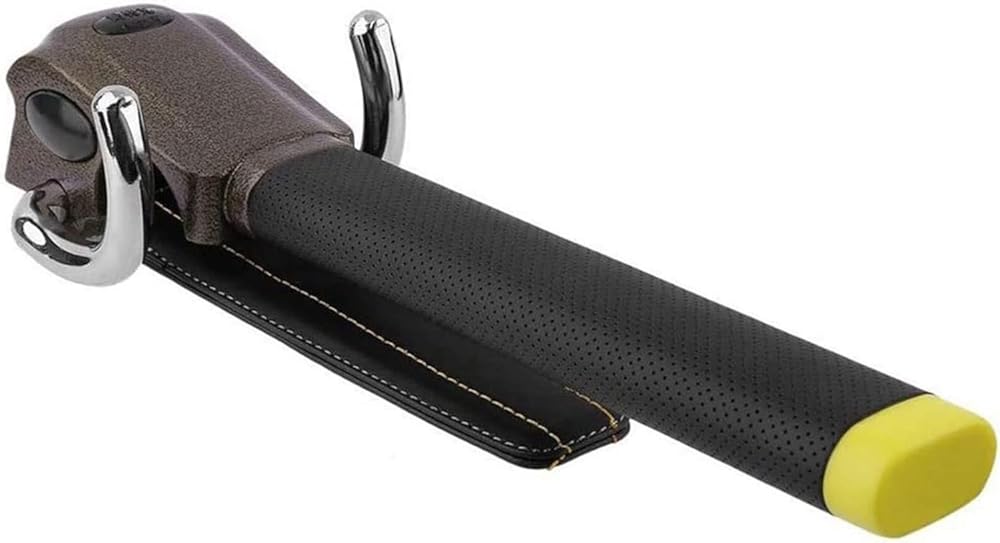 Car Steering Wheel Lock, Anti-Theft Lock Device, Safety Hammer, with 3 Keys, Suitable for Cars, Trucks, SUVs, and Vans.