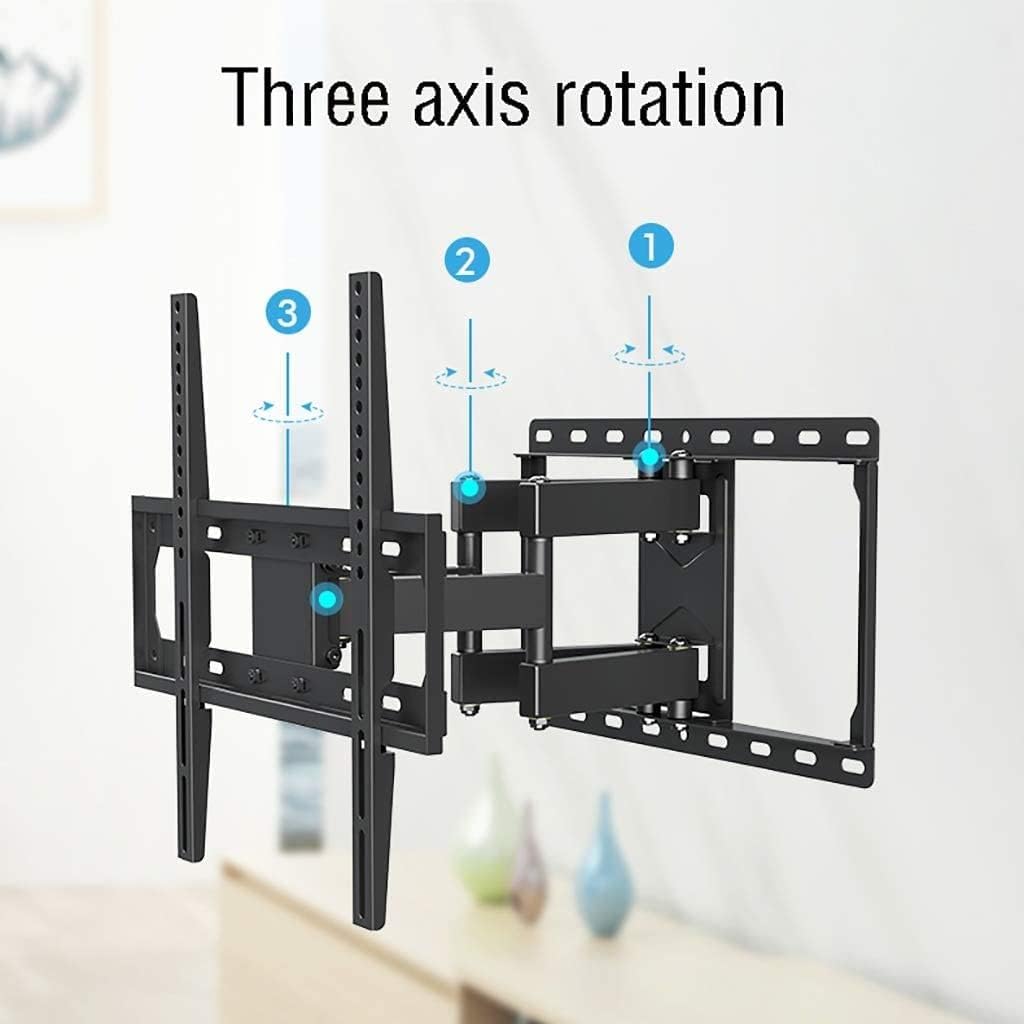Display Bracket Steel Cantilever TV Mount, Display Wall Tilt Bracket, Flat Wall Mount Frame, Fits Most 32-55 Inch TVs