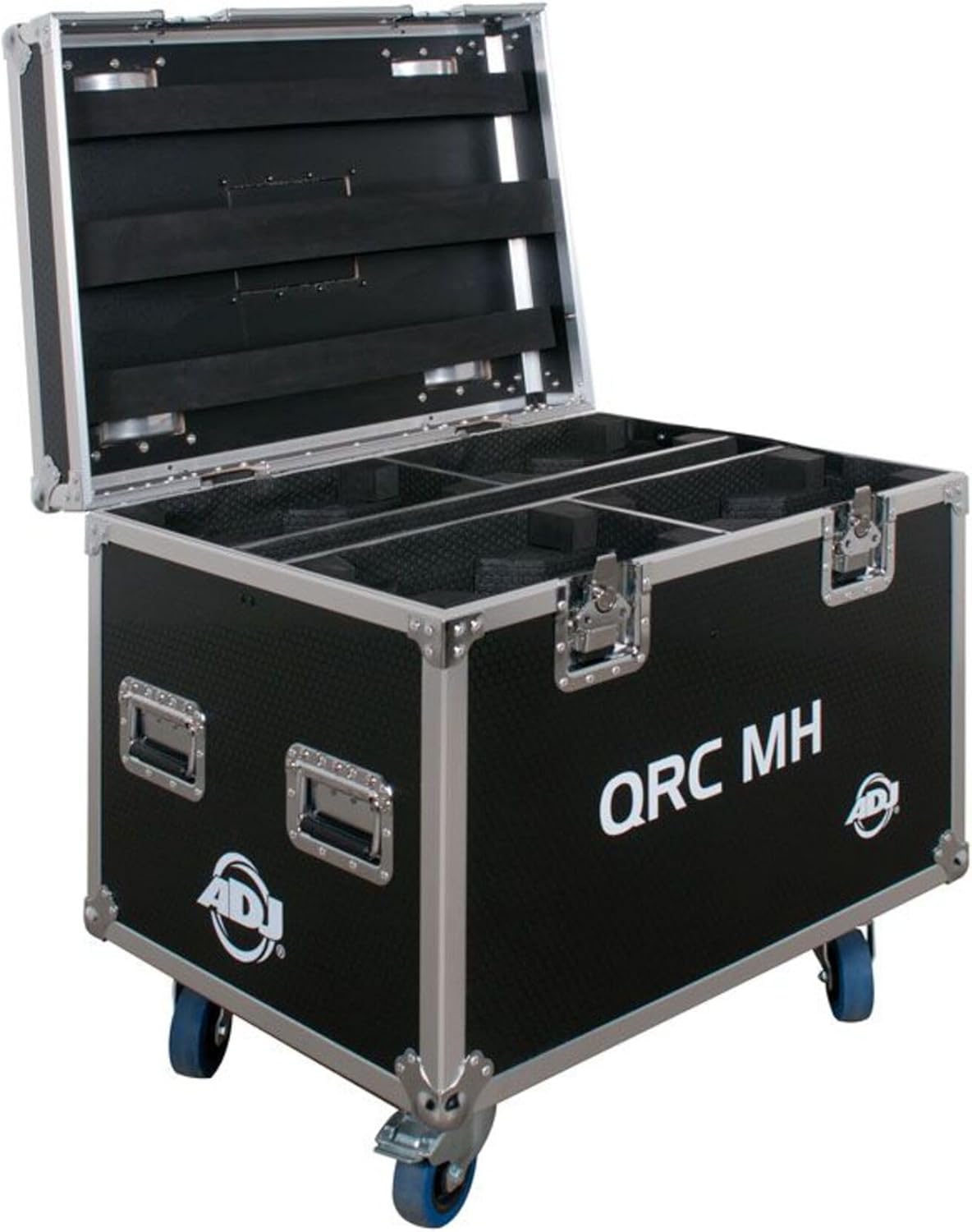 Flight case for 4pcs Focus spot 4Z, Focus Spot 5Z, Focus Spot 4Z Pearl, Vizi Beam RX One and Focus Beam LED