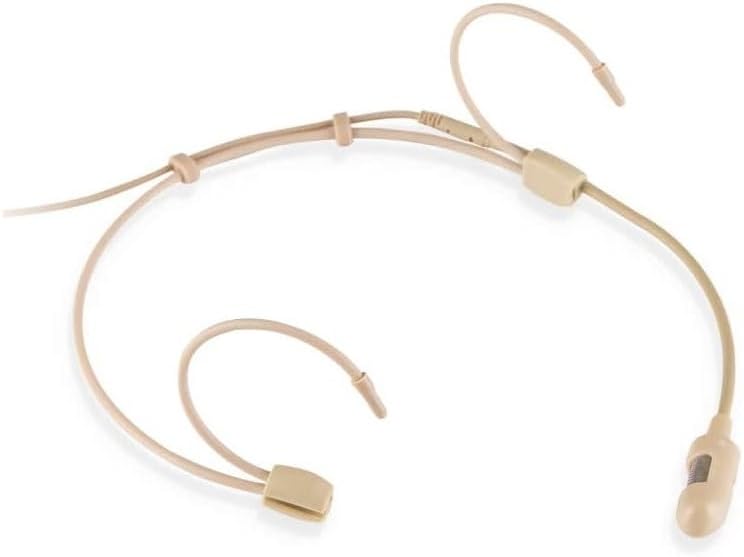 Generic True Diversity 4 Channel Stage Microphone Headset Wireless for Professional Theatre Singing Stage Performance 4 Beltpack 4 Cardioid Condenser Headworn Mics, Long Range 490ft, Auto Scan, Black