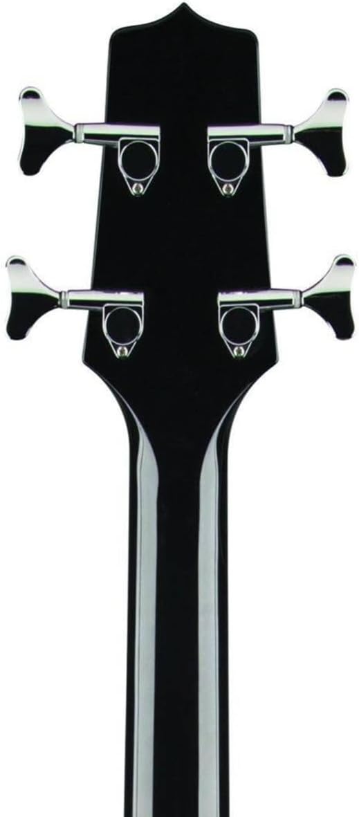 Takamine G Series GB30CE-BLK Jumbo Acoustic Electric Bass Guitar, Venetian Cutaway, Black