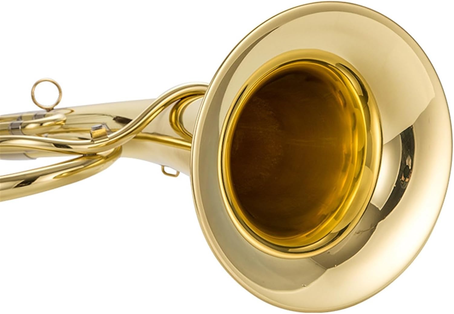 Beginner euphonium Flat Three-key Euphonium In B Flat Three-key Upper And Lower Bass Horn Musical Instrument Band Orchestra