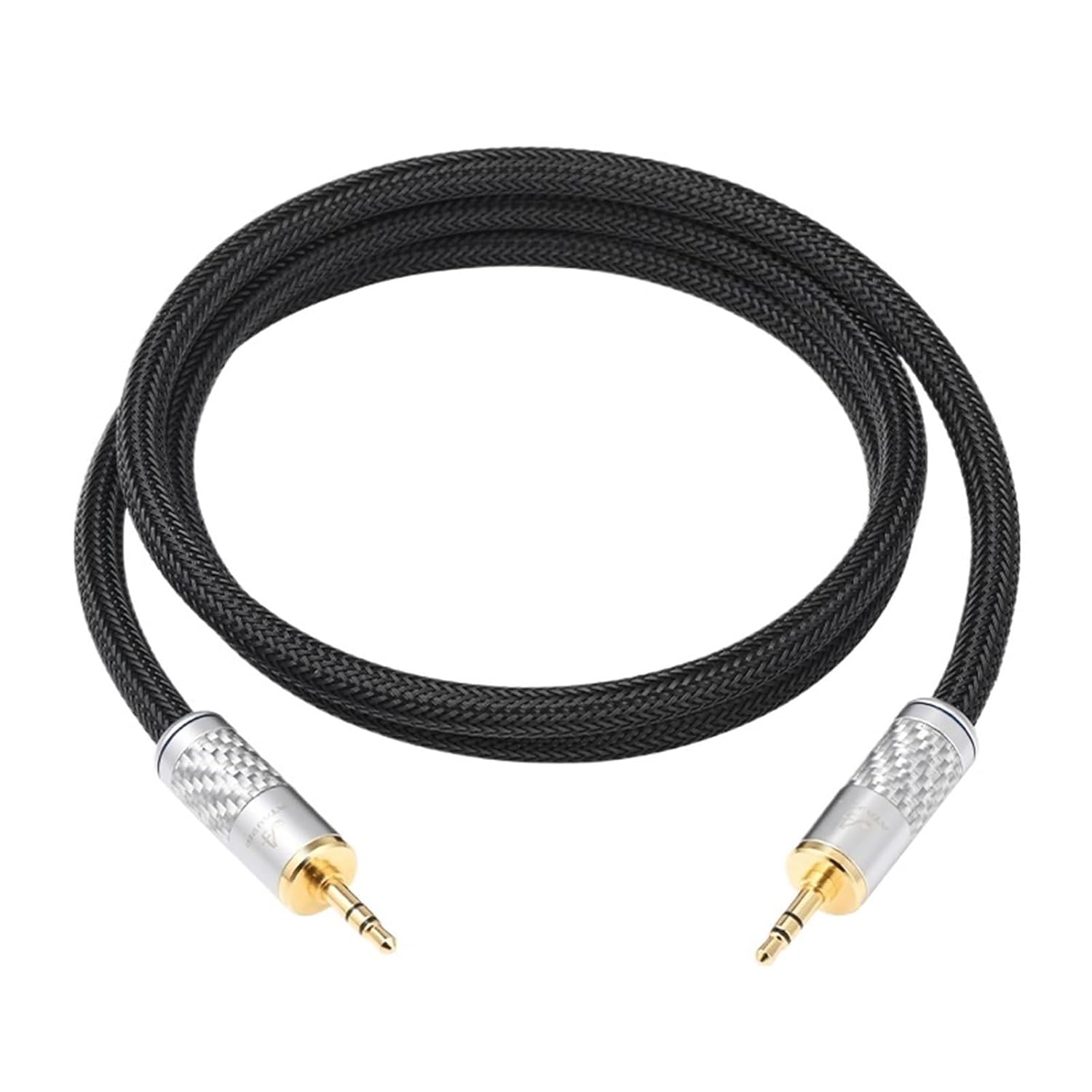 AUX Cable 3.5mm Jack Audio Cable Hi-end OCC Core Stereo 3.5 mm Jack Aux Adapter Cord for Phone Car Laptop(1m)