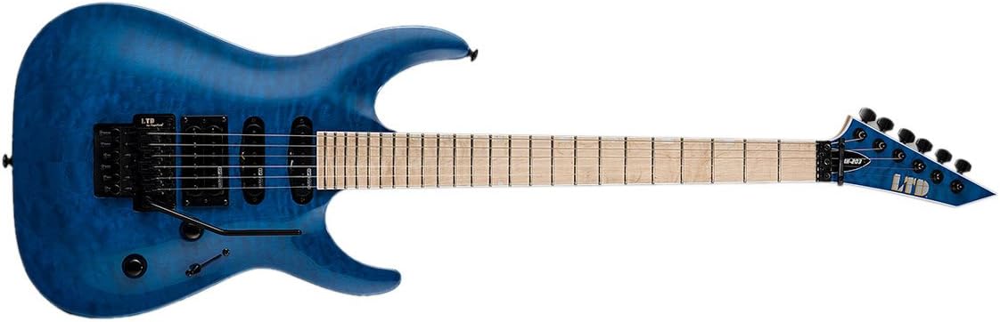 ESP LTD MH-203QM - See Thru Blue