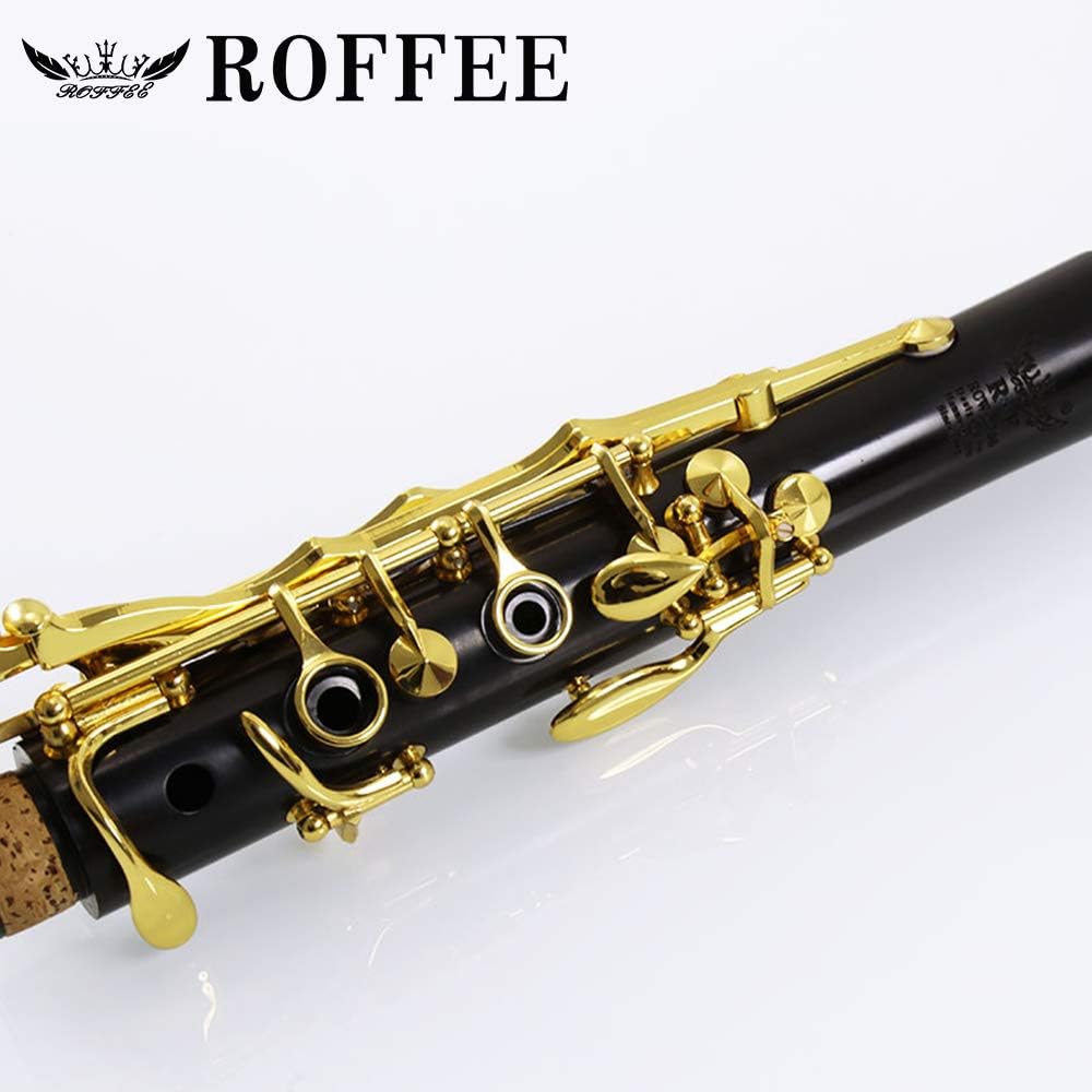 706 professional performance level ebony wood gold plated A tone clarinet