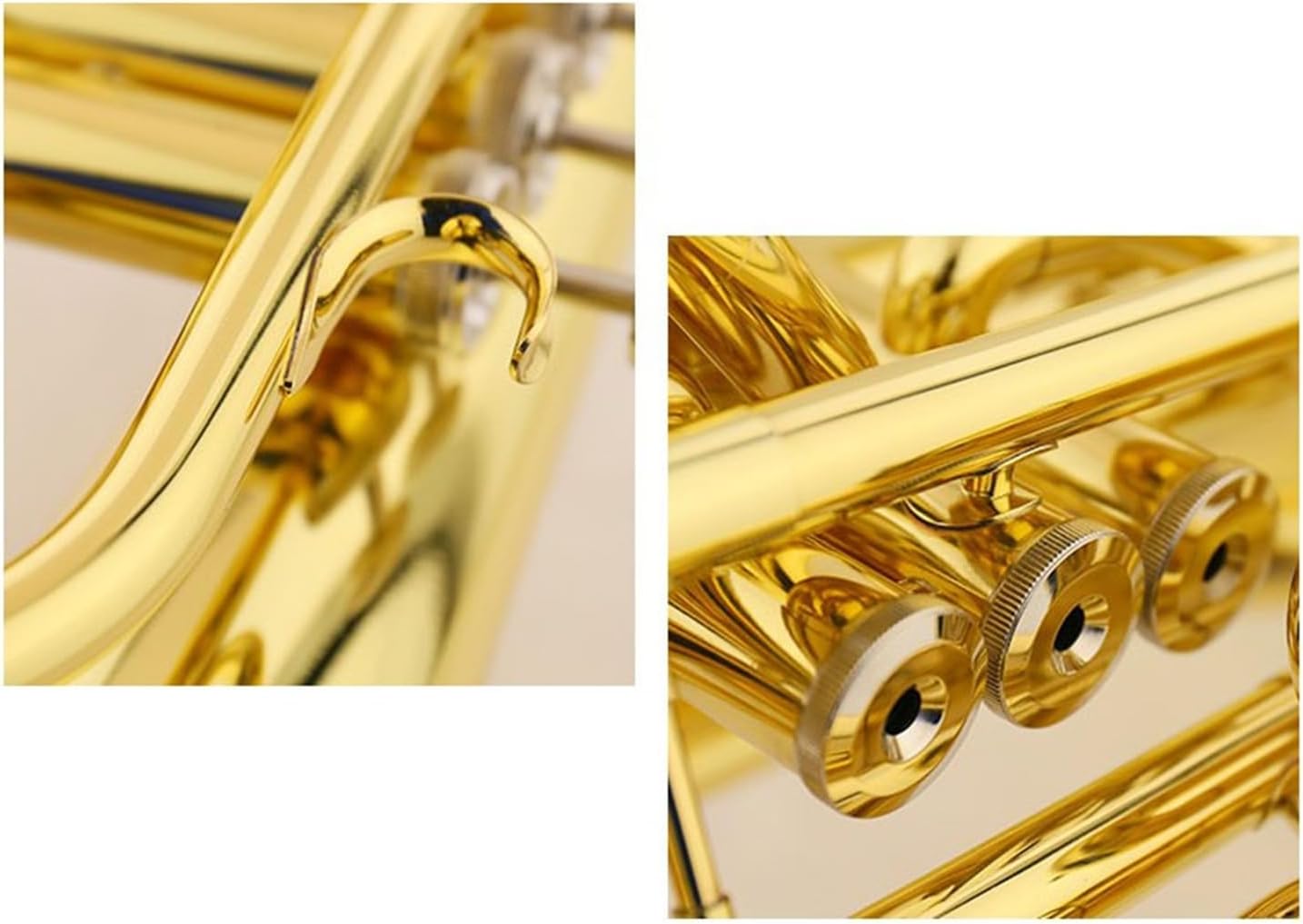 Professional B flat euphonium brass instrument