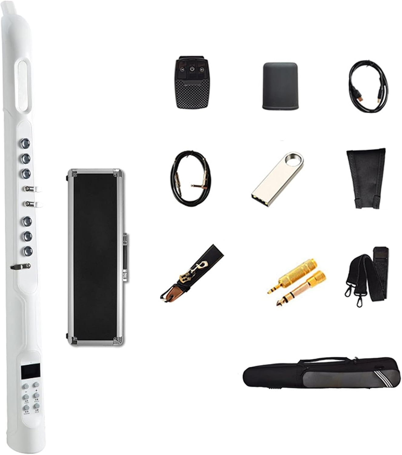 Electric Blowpipe New Type Electronic Blowpipe Instrument Electric Saxophone is Suitable for Beginners Student Saxophone (Color : 5)