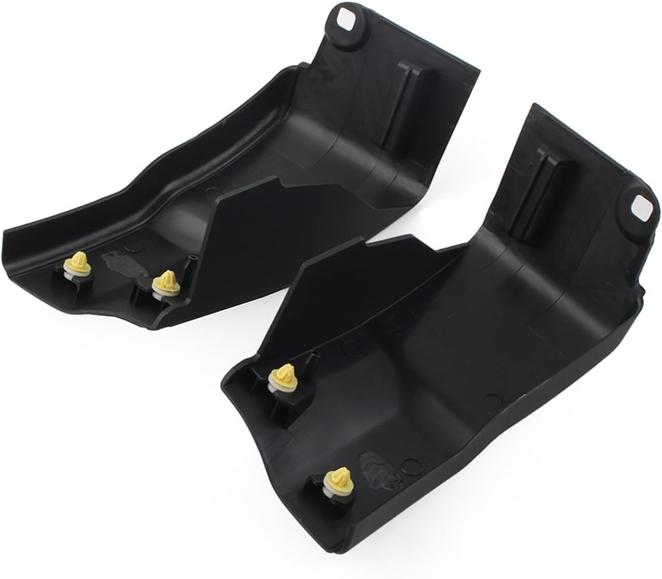 1 Pair Black Car Front Lower Fender Molding Compatible For Land Rover LR2 Freelander 2 2006 2007 2008 2009 LR018569 LR018568