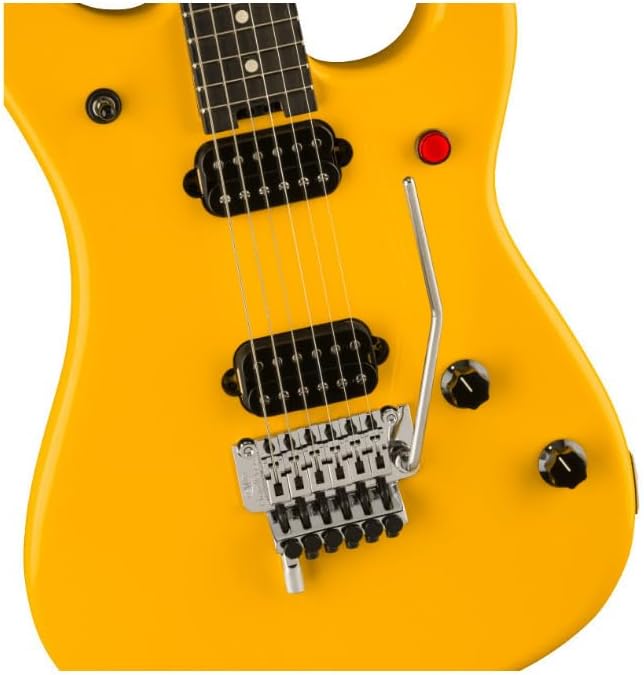 EVH 5150 Series Standard 6-String Electric Guitar (Right-Handed, EVH Yellow) Bundle with EVH Gig Bag and Strings (3 Items)