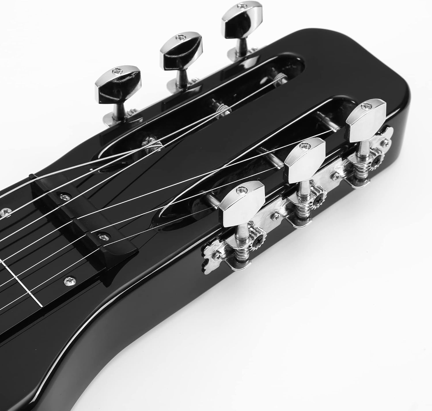 6 STRING BLACK ELECTRIC LAP STEEL GUITAR…