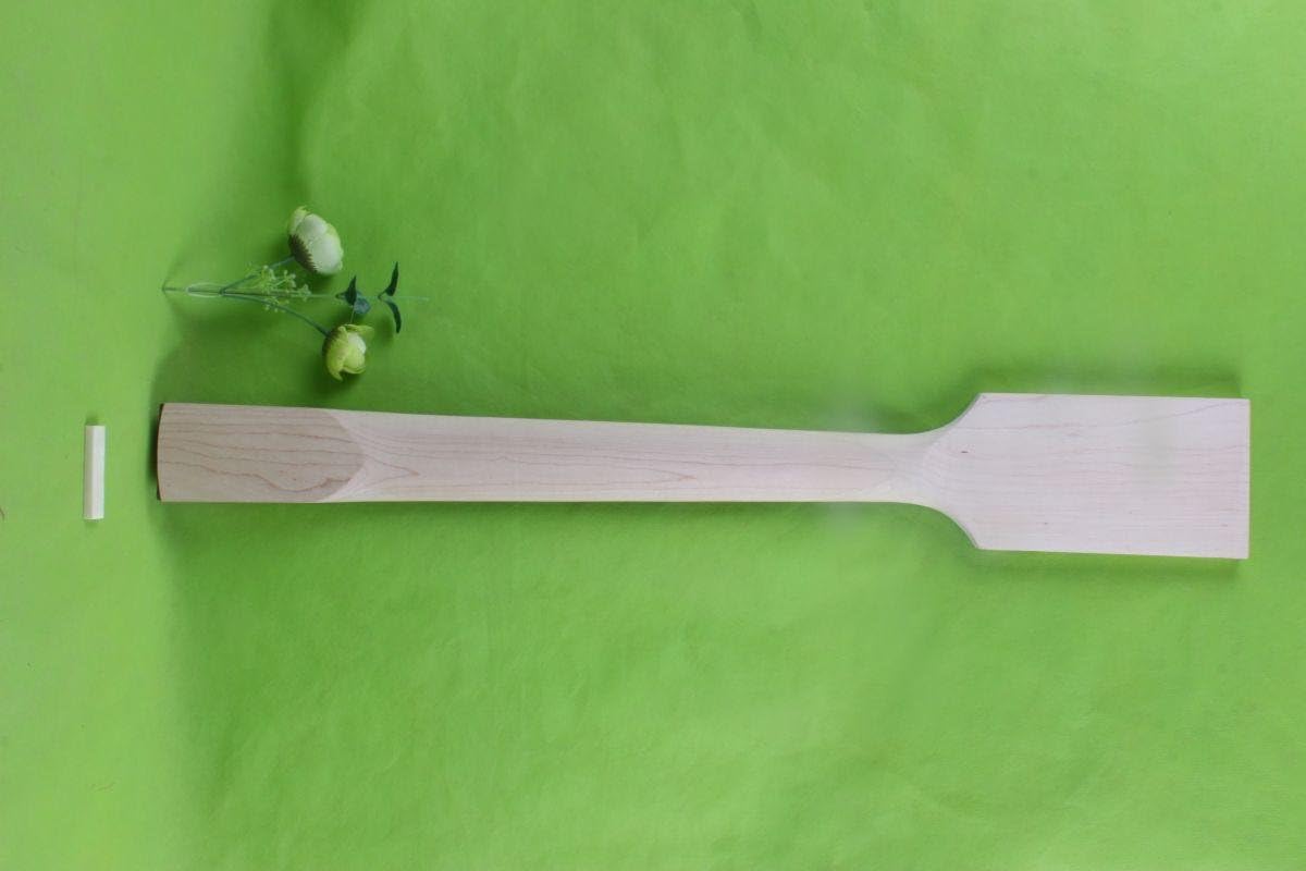 Yinfente 7-String Electric Guitar Neck Replacement, Maple Neck, Rosewood Fretboard, 22 Frets, 24.75 Inch Scale, Brown, Alloy Steel Strings